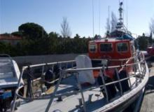 SMN Port Grimaud Schiffswerft Anstricharbeiten